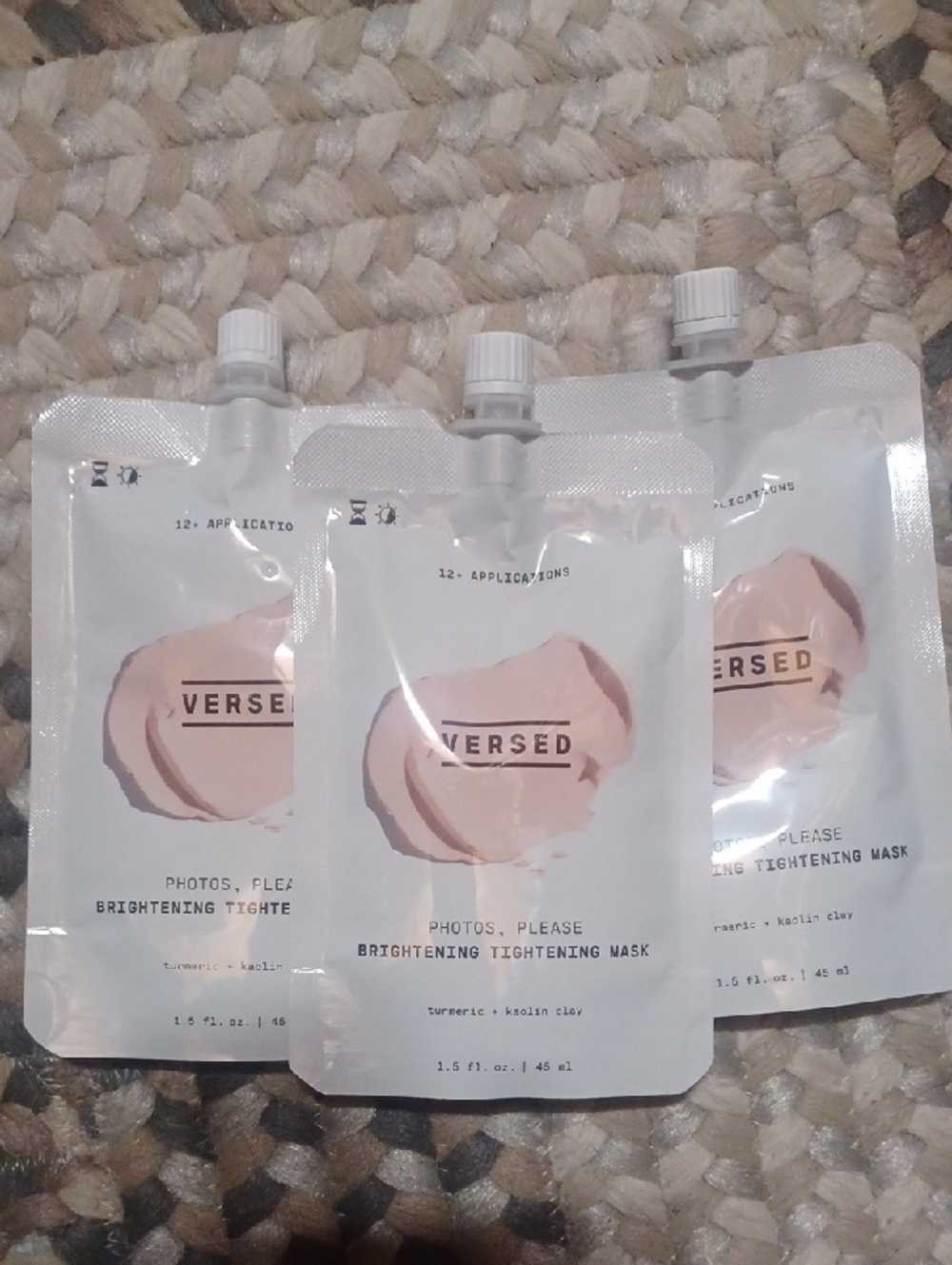 Versed Brightening Tightening Mask - Set Of 3